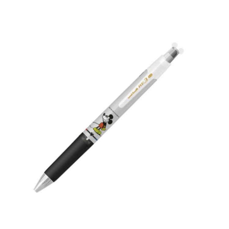 UNI三菱 URE3600迪士尼三色摩樂鋼珠筆0.5－米奇灰（限量版）【金石堂】