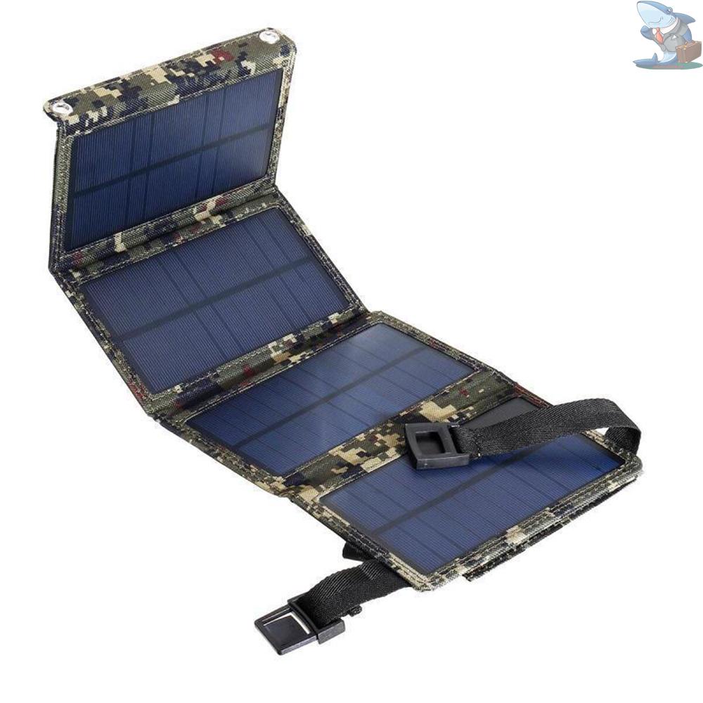 Usb 太陽能充電器 20W 便攜式太陽能電池板手機充電器適用於 iPhone Android 智能手機 iPads A