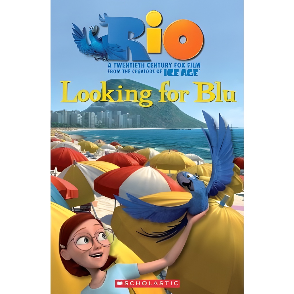 Rio 3: Looking For Blu (Book &amp; CD)(有聲書)/Fiona Davis Popcorn ELT Readers Level 3 【禮筑外文書店】