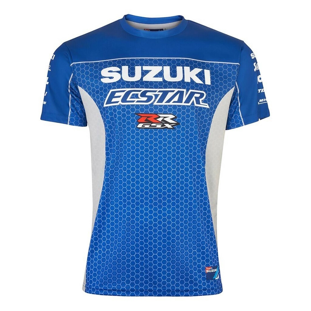 SUZUKI 襯衫 T 恤自行車鈴木 Ecstar MotoGP 超級摩托車 T 恤 Moto GP 全新! 通體