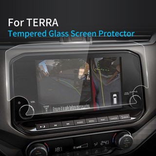 螢幕保護膜適用於 2023 年日產 TERRA 鋼化玻璃保護膜導航螢幕保護膜 Nissan TERRA Accessor