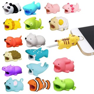 1 件裝可愛動物電纜整理器卡通電線保護套 USB 線耳機線充電器保護套辦公用品禮品