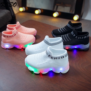 男女童燈鞋 兒童亮燈鞋 LED兒童運動鞋