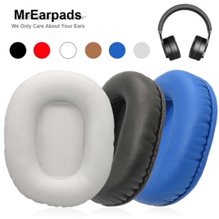 頭戴式耳機耳罩 替換海綿耳墊 適用Sony索尼WH-CH700N耳罩 WH-CH710N耳機配件 黑白PU耳機套 海綿耳