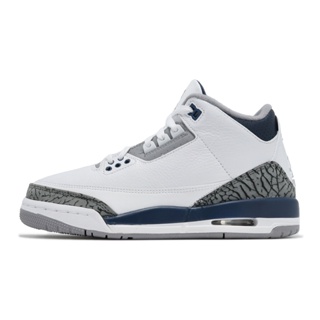 Nike Air Jordan 3 Retro GS 午夜藍 爆裂紋 女鞋 大童 AJ3 ACS DM0967-140