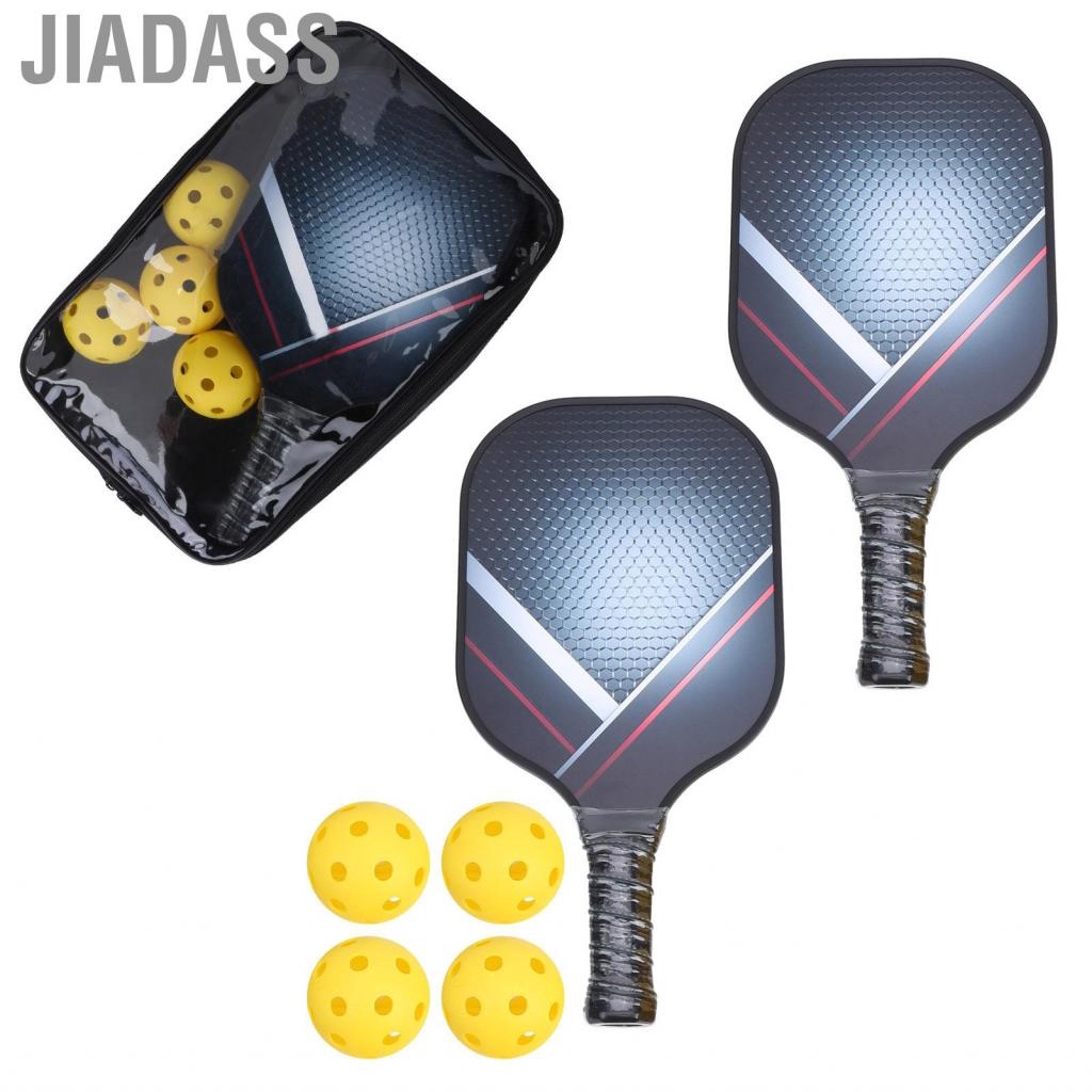 Jiadass 1 組便攜式匹克球槳套裝輕型球拍套件帶