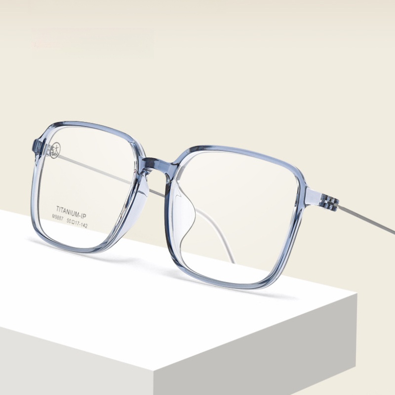 多色超輕型光學眼鏡架 鈦合金腿 TR90男女近視眼鏡架