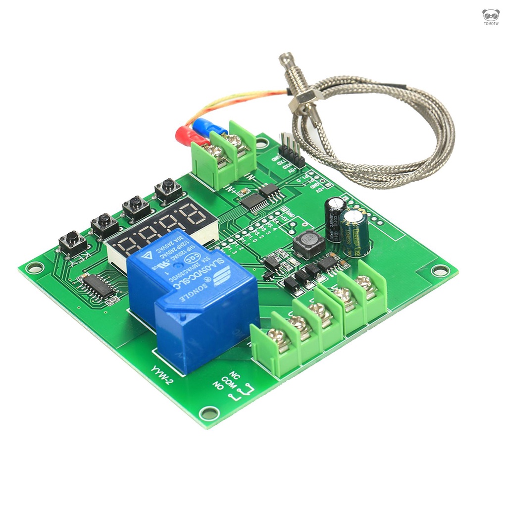 溫度控制器模塊 熱電偶測溫器 繼電器模塊 串口輸出 0~1000℃ YYW-2