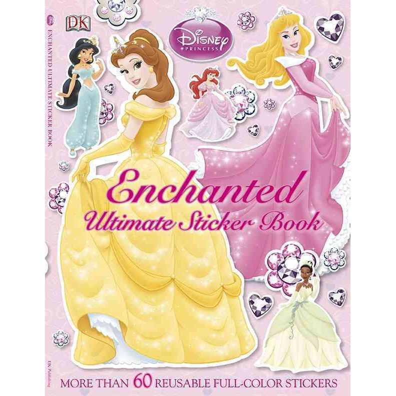 《Dk Pub》Disney Princess: Enchanted (Ultimate Sticker Book)/Jo Casey【禮筑外文書店】