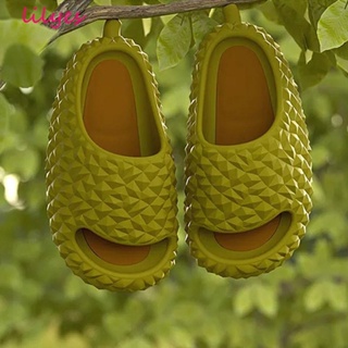 Lilyes 榴蓮拖鞋,防水 EVA,有趣的水果柔軟除臭沐浴露
