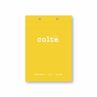 colte上掀式筆記本/ A5/ 100P/ 橫條/ 黃色 eslite誠品