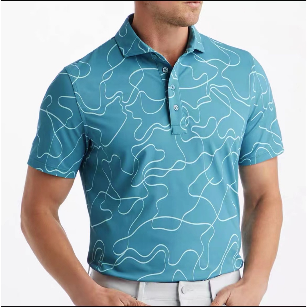 GFORE Polo男子新款高爾夫短袖衫休閒上衣經典款上衣男裝