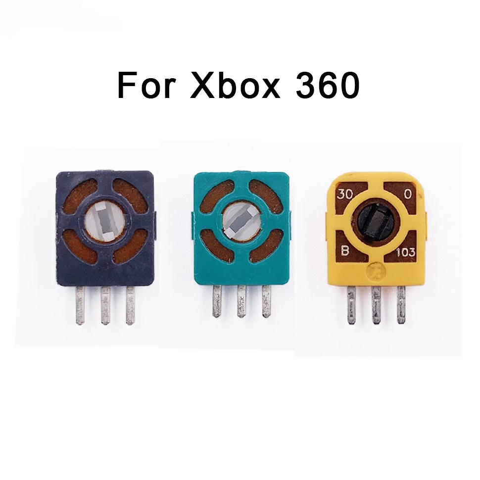 10pcs 3D 模擬微動開關傳感器適用於 XBOX 360 XBOX360 控制器 3D 拇指桿軸電阻電位器