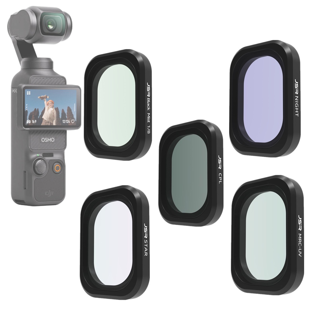 Pocket3 星光 UV CPL 夜景 抗光害 黑柔 濾鏡 保護 適用 DJI 大疆 Osmo Pocket 3 相機