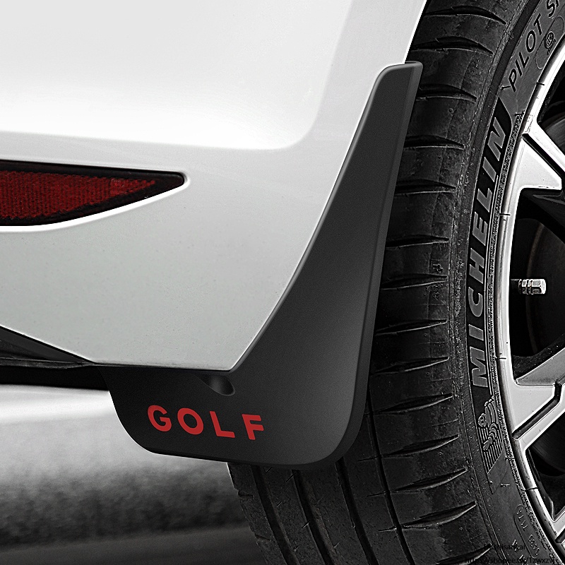 Volkswagen福斯福斯高爾夫7/7.5專用擋泥板輪胎泥擋板 免打孔安裝專用改裝配件