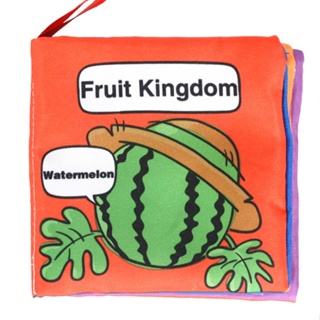 Fruit Kingdom~寶寶認知學習英文布書【金石堂】