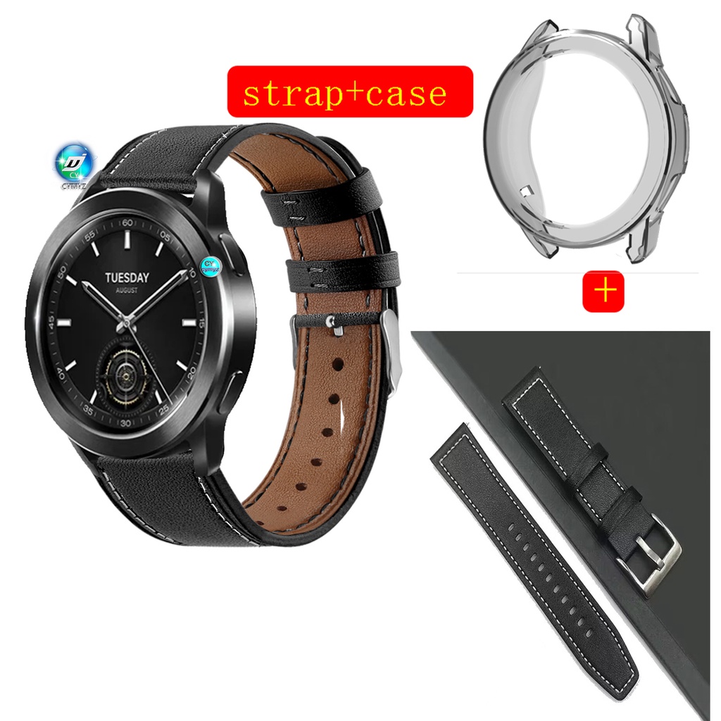 XIAOMI XIAOMI MI 小米手錶 S3 錶帶小米手錶皮革錶帶 S3 錶帶運動腕帶小米手錶 S3 外殼屏幕保護膜