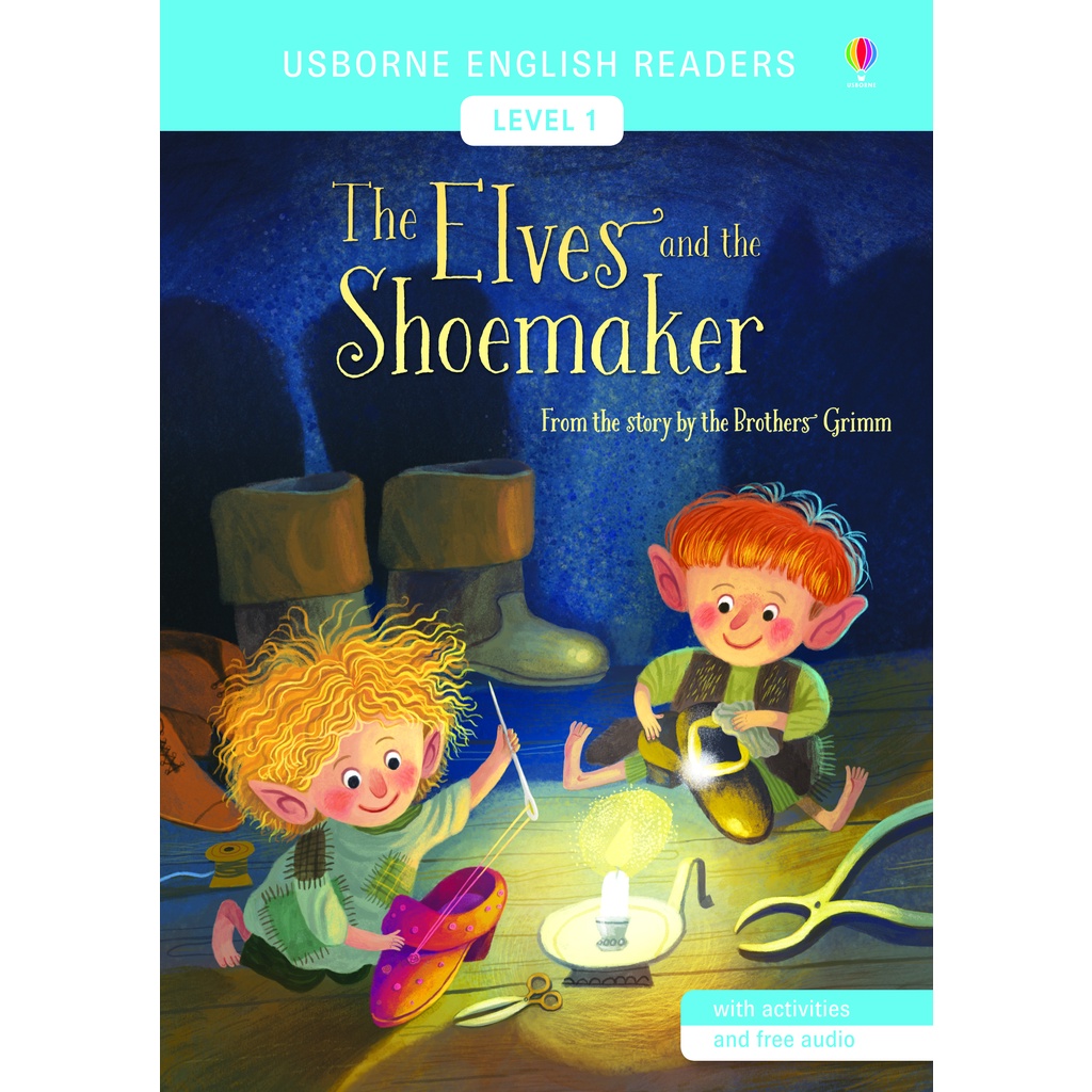The Elves and the Shoemaker 精靈和鞋匠 (Usborne English Readers Level 1)(有聲書)/Laura Cowan【禮筑外文書店】