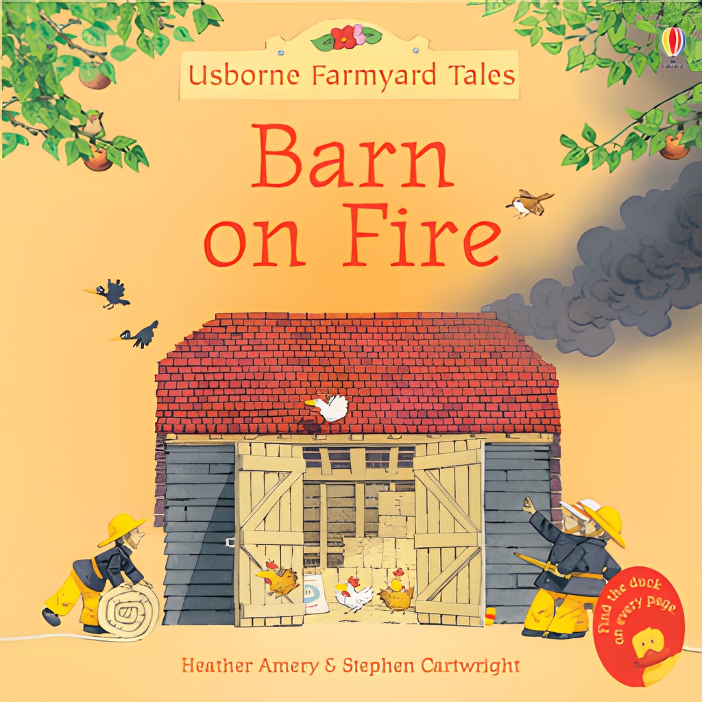 Barn on Fire mini edition/Heather Amery【禮筑外文書店】