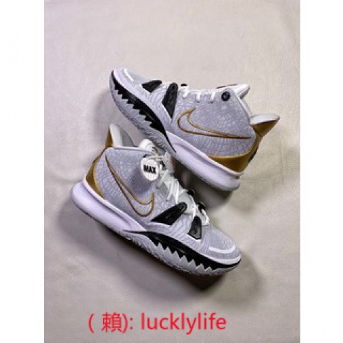 純原 Nike Kyrie 7 EP“黑白金”CQ9327-101