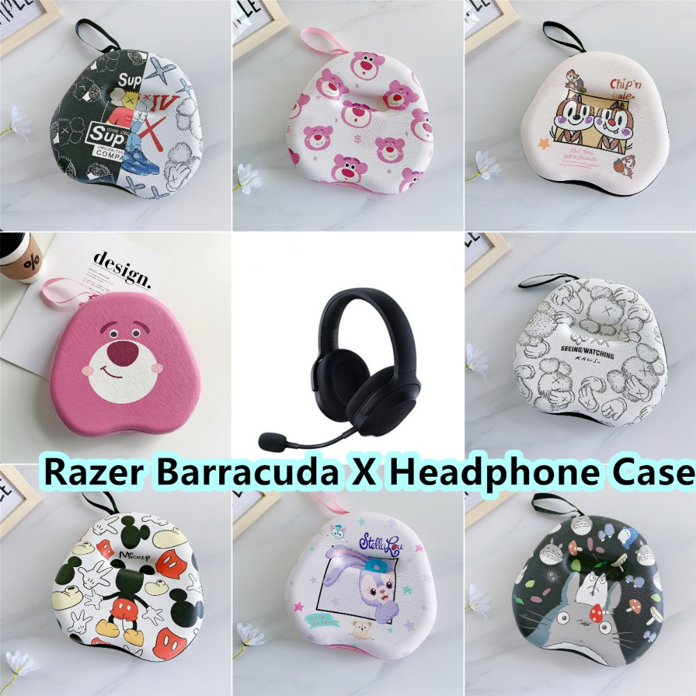 適用於 Razer Barracuda X 耳機盒創新卡通 Stellalou Totoro Losto 適用於 Raz