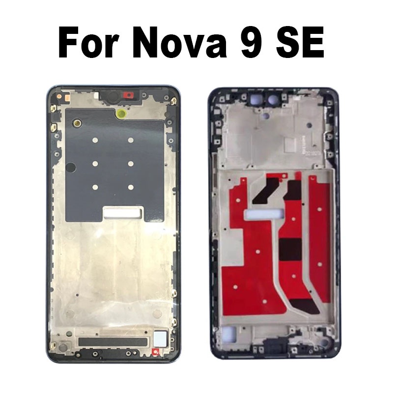 適用於華為 Nova 9 SE 9SE LCD 前框中殼擋板機箱面板更換維修零件