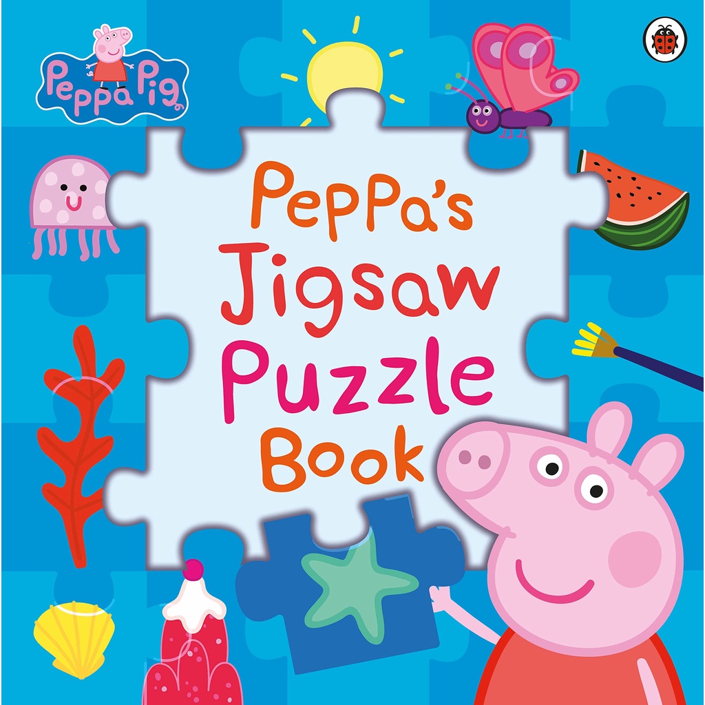 Peppa Pig: Peppa's Jigsaw Puzzle Book(硬頁書)/Peppa Pig【禮筑外文書店】