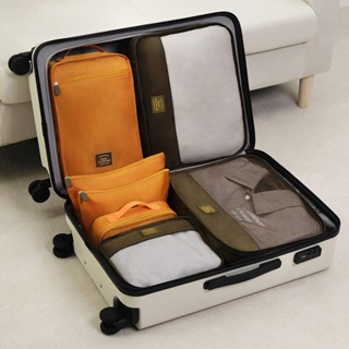 多功能旅行收納七件套出差旅行行李箱衣服分類整理包收納袋套裝