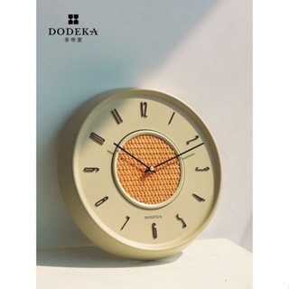 北歐簡約現代鐘錶 掛鐘 客廳家用時尚創意 輕奢臥室時鐘掛牆表