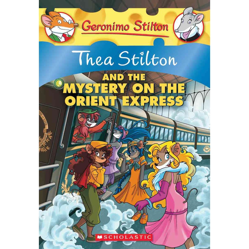 #13:The Mystery on the Orient Express (Thea Stilton)/Geronimo Stilton【禮筑外文書店】