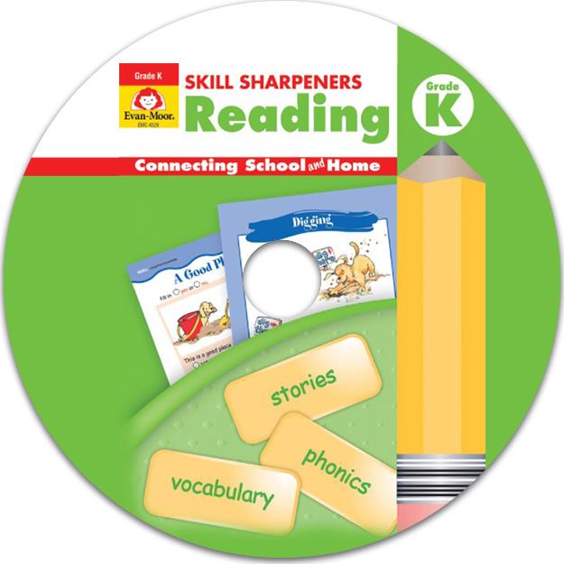 Skill Sharpeners Reading, Grade K (CD only)(有聲書)/Evan Moor【禮筑外文書店】