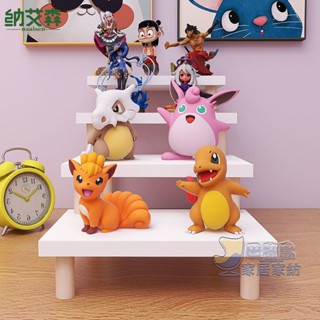⚡爆款⚡桌面階梯展示架 梯形作品展示臺 幼兒園手工擺件陳列桌上臺階置物架