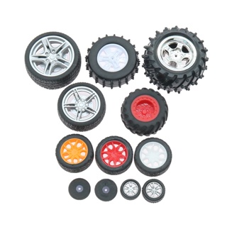 精品膠輪微型多規格輪胎玩具車輪diy拼裝模型機器人汽車輪胎