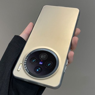 殼多多 新款 時尚 簡約 vivo x100 x100pro 手機殼 雙層 磨砂 全包 防摔 高階感 保護套 保護殼