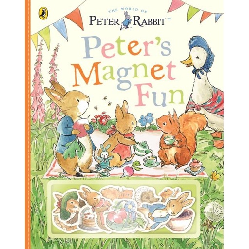Peter Rabbit: Peter's Magnet Fun(硬頁書)/Beatrix Potter【三民網路書店】