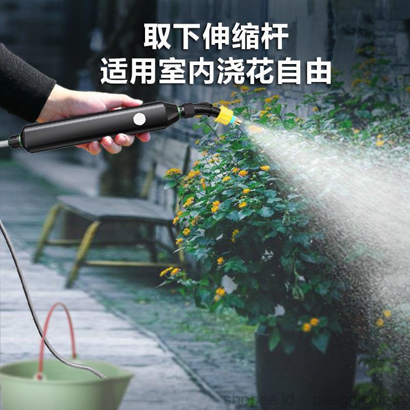 可擕式噴霧器新款背帶式家用噴霧器噴藥澆花澆菜充電式電動噴壺