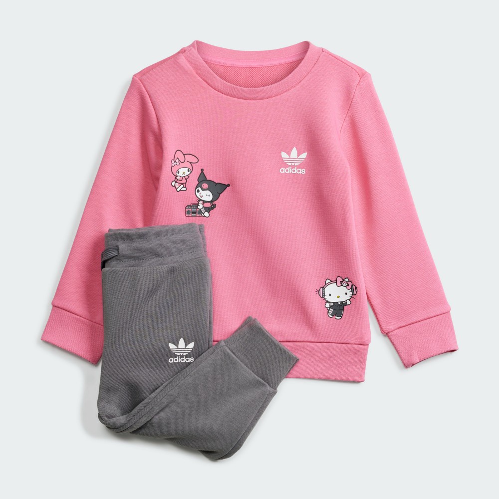 adidas HELLO KITTY 運動套裝 長袖/長褲 嬰幼童裝 - Originals IT7916 官方直營