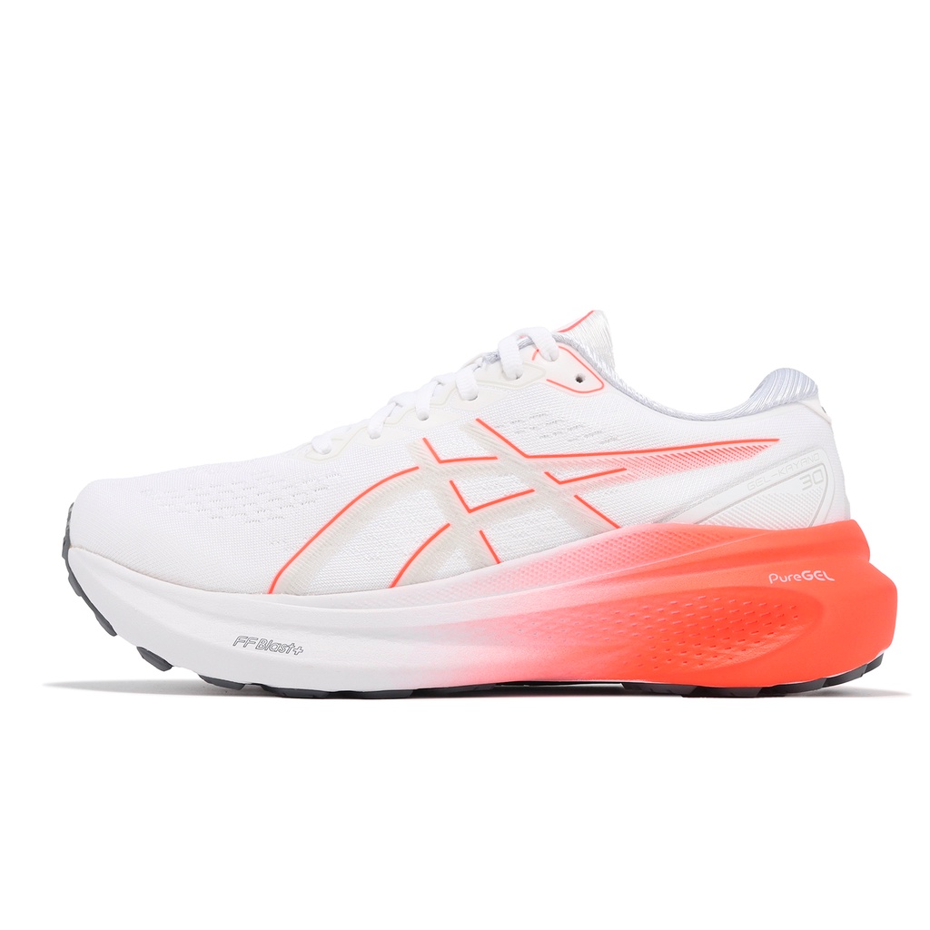 Asics 慢跑鞋 GEL-Kayano 30 百年紀念系列 女 4D穩定 白紅 亞瑟膠 ACS 1012B357101