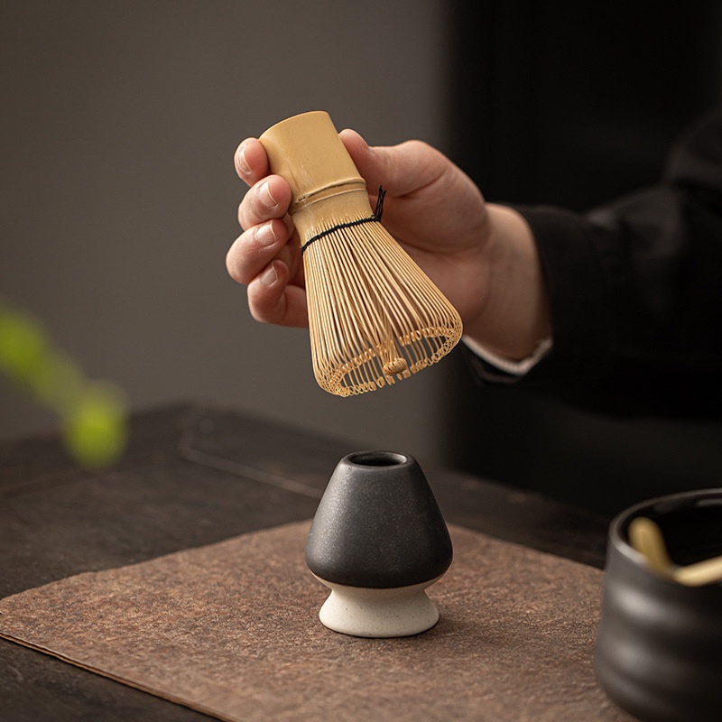 茶筅笠創意陶瓷茶筅放置器宋代點茶工具茶事配件日式抹茶打茶茶具