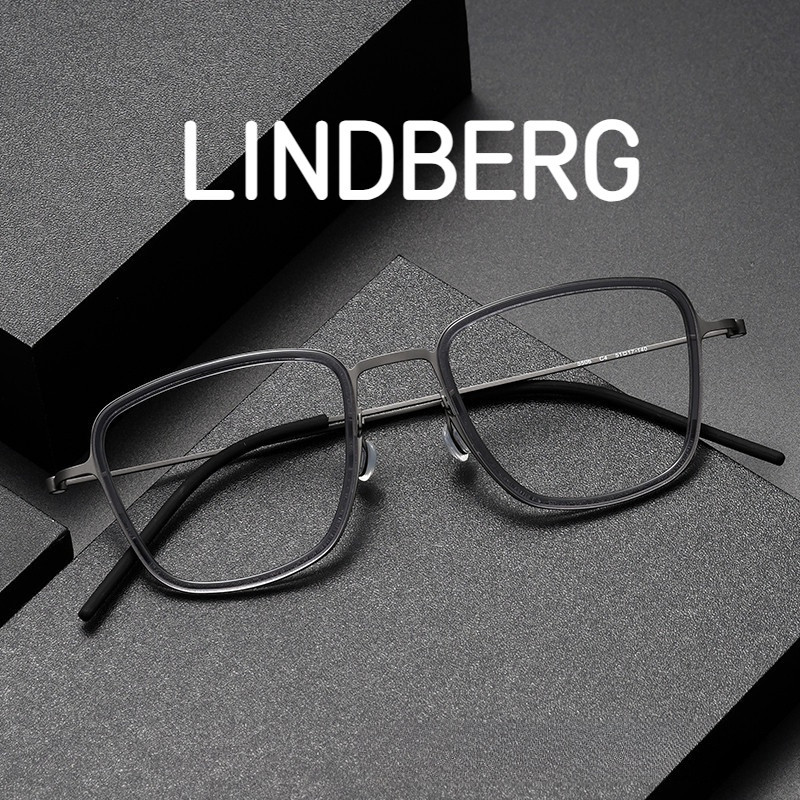 【TOTU眼鏡】超輕7.9克 時尚純鈦眼鏡 新款LINDBERG林德伯格同款5506A手工板材近視眼鏡架