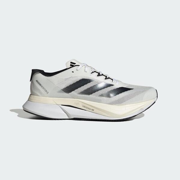 Adidas Adizero Boston 12 M ID4236 男 慢跑鞋 運動 訓練 路跑 緩衝 馬牌底 灰白