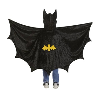 萬聖節服裝兒童蝙蝠披風斗篷超級英雄Cosplay表演服 角色扮演服裝