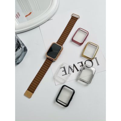 適用於 小米手環8 Pro 華為Watch Fit 2 錶帶 全包保護殼 小米8Pro 小米手環8Pro 荔枝紋磁吸錶帶