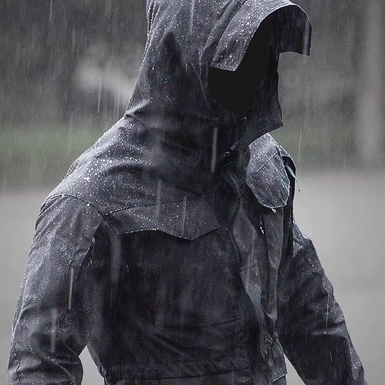 【極速出貨】防風防水衝鋒衣戰術外套男戶外防水風衣中長款M65軍迷戰地衝鋒衣
