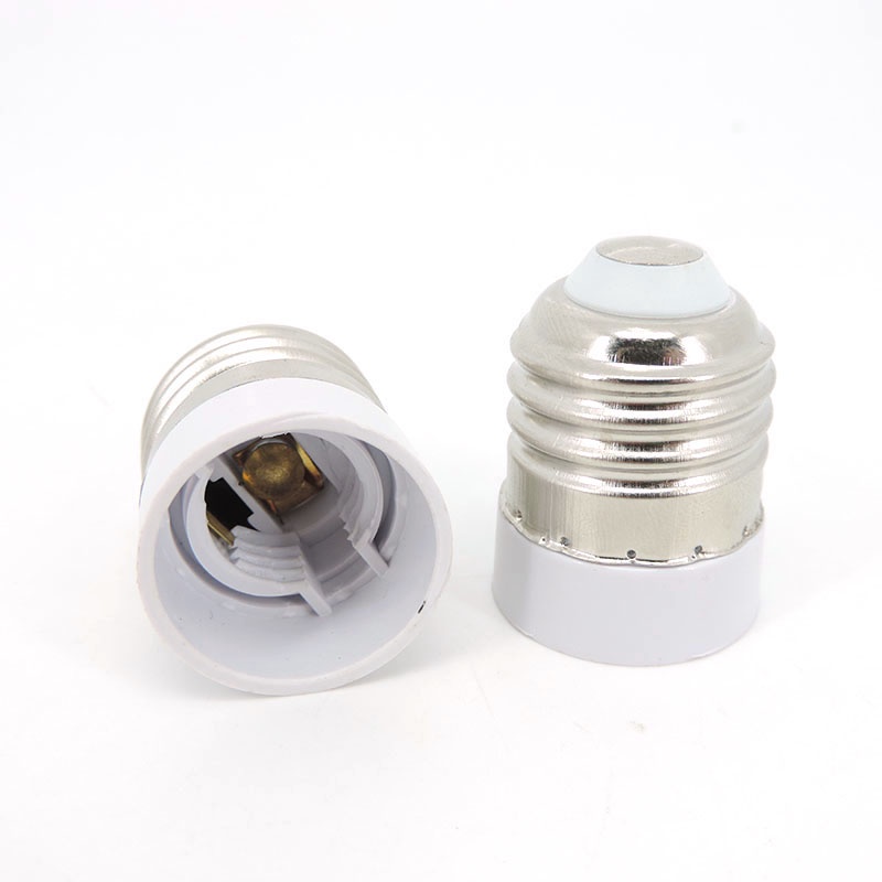 1/2/5 件 E27 至 E17 至 E27 led 燈泡電源插座燈燈座鹵素 CFL 燈泡適配器轉換器 TWK1