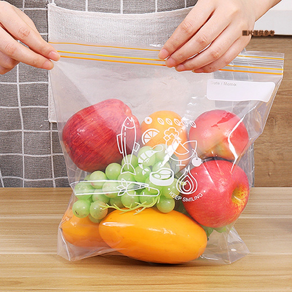 [妙妙屋]雙封條食品密封保鮮袋雙筋密封袋可微波爐加熱冰箱冷凍保鮮袋（頻道）