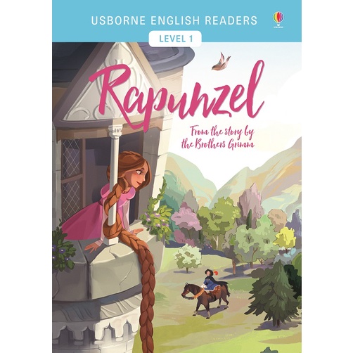 Rapunzel 長髮公主 (Usborne English Readers Level 1)(有聲書)/Laura Cowan Usborne English Readers.Level 1 【禮筑外文書店】
