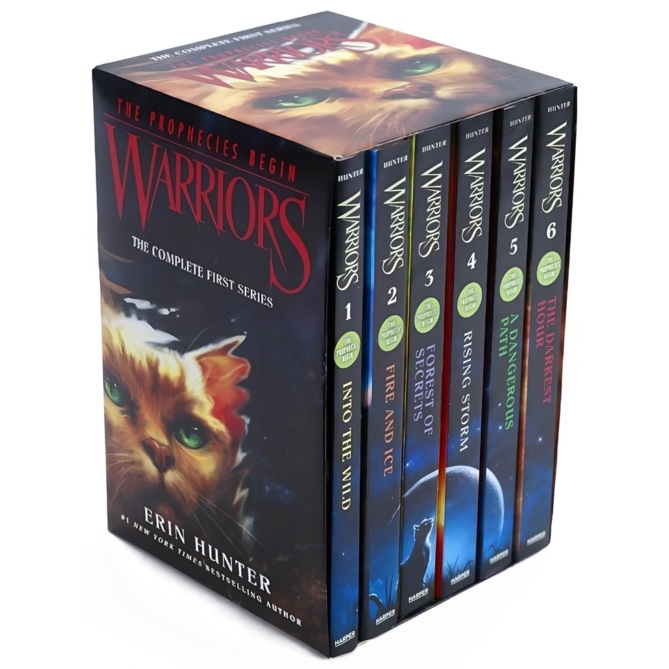 Warriors ─ The Complete First Series 貓戰士首部曲/Erin Hunter Warriors: the Prophecies Begin 【禮筑外文書店】