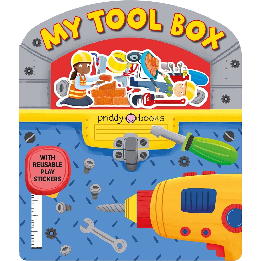 Stick and Play: My ToolBox (with Reusable Play Stickers)(硬頁書)/Roger Priddy【禮筑外文書店】