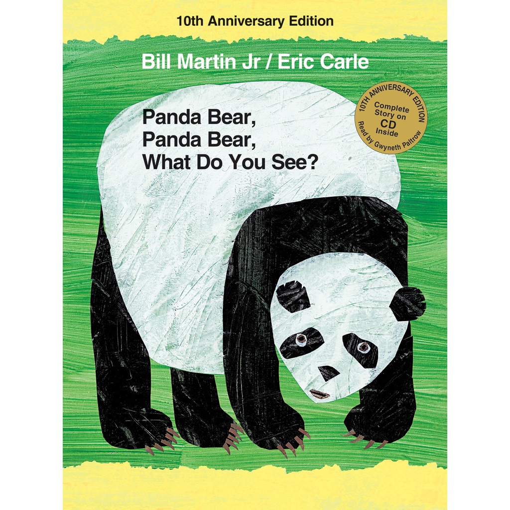 Panda Bear, Panda Bear, What Do You See? (1精裝+1CD)(有聲書)/Bill Martin Jr.【三民網路書店】